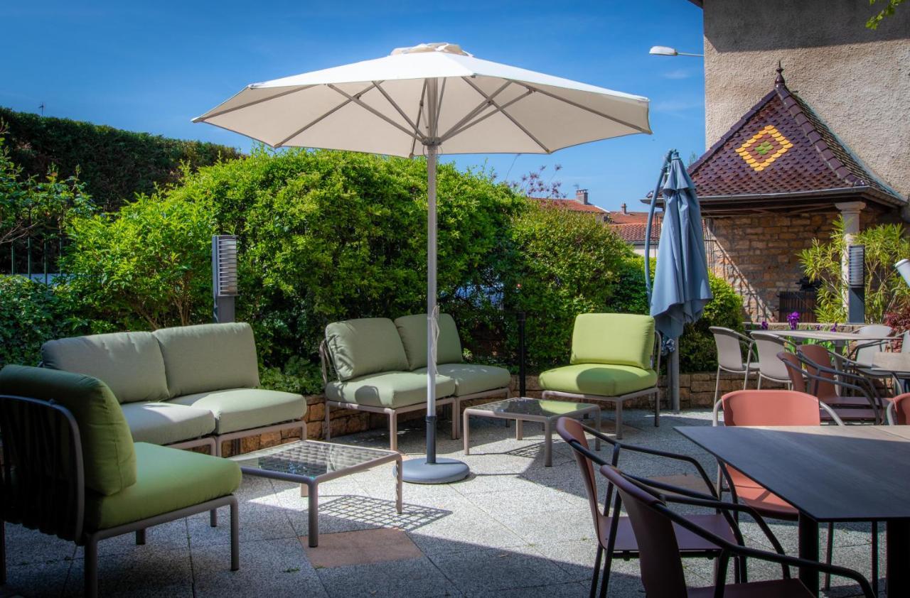 Quincieux Logis Hotel Tante Yvonne & Son Restaurant Semi-Gastronomique - Lyon Nord מראה חיצוני תמונה