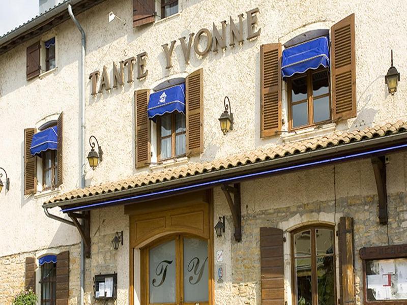 Quincieux Logis Hotel Tante Yvonne & Son Restaurant Semi-Gastronomique - Lyon Nord מראה חיצוני תמונה